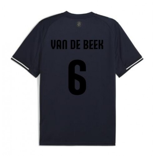 Fotballdrakt Herre Girona Donny van de Beek #6 Tredjedrakt 2025-26 Kortermet Fotballdrakt Herre Girona Donny van de Beek #6 Tredjedrakt 2025-26 Kortermet